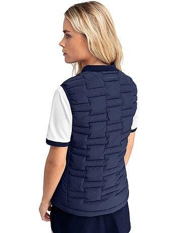 Chaleco golf insulado mujer golf mujer royal-w