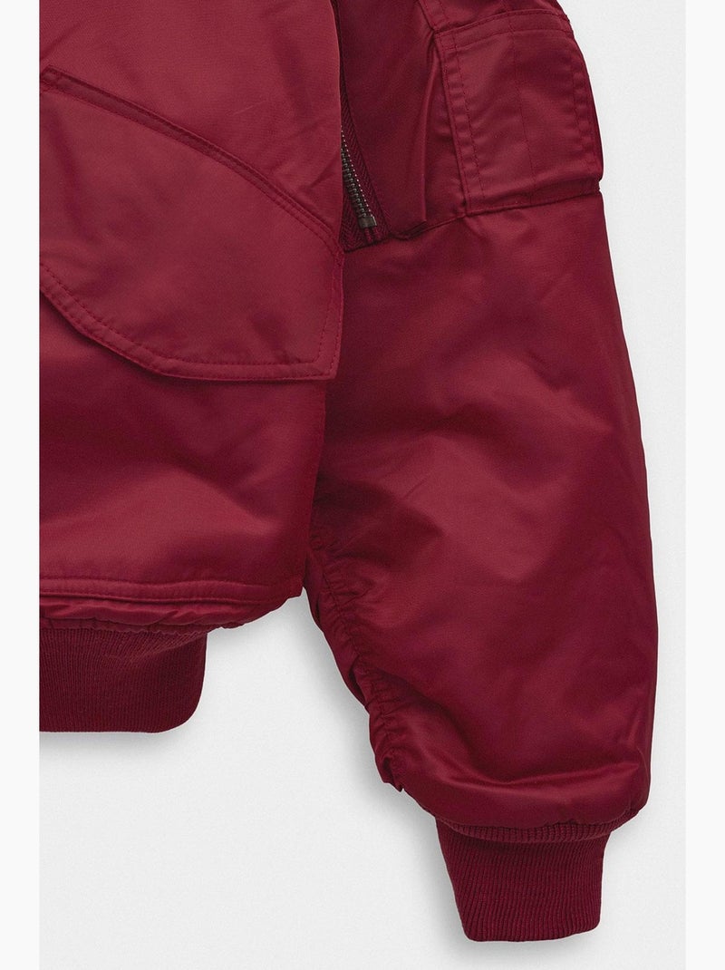 Chaleco hombre entallado giesto Rojo burdeos - Kiabi