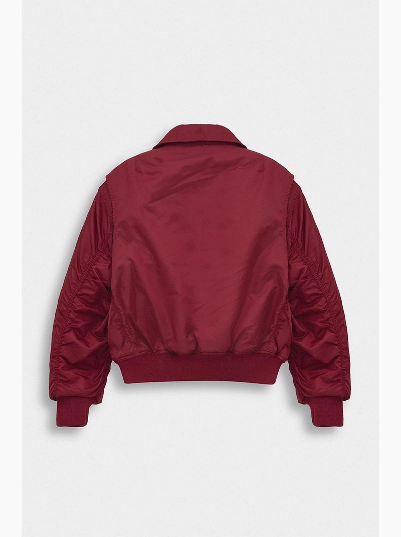 Chaleco hombre entallado giesto Rojo burdeos - Kiabi