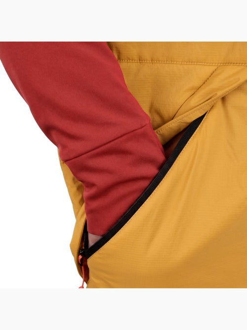 Chaleco insulado ultraligero montaña hombre hombre ararat mustard - Kiabi Chaleco insulado ultraligero montaña hombre hombre ararat mustard - Kiabi