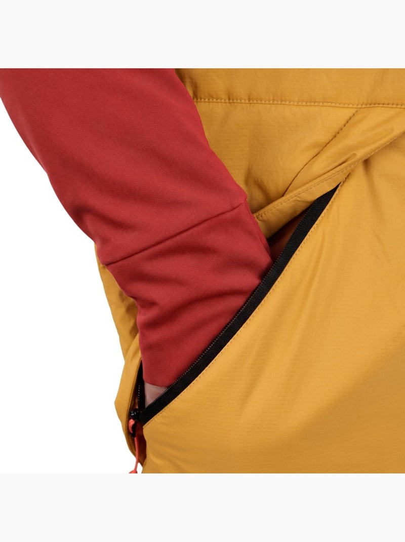 Chaleco insulado ultraligero montaña hombre hombre ararat mustard Amarillo - Kiabi