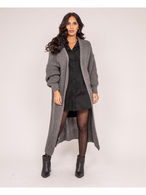 Chaleco largo abierto KILIAN - Kiabi