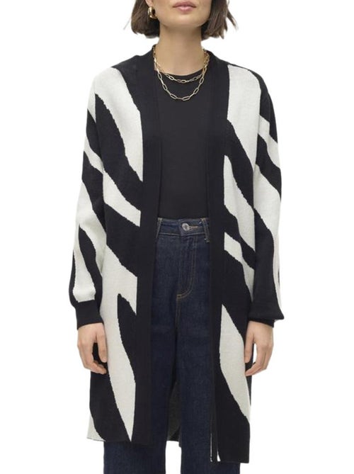 Chaleco Largo Estampado Vero Moda para Mujer - Kiabi