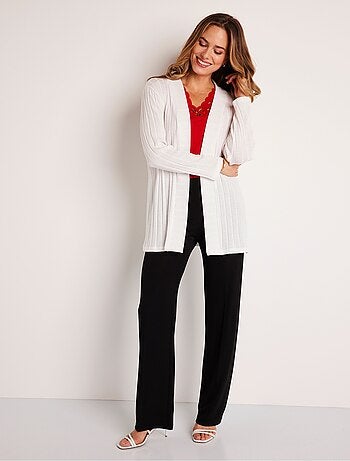 Chaleco largo recto - Afibel