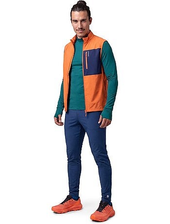 Chaleco ligero cortavientos trail running hombre hombre zegama