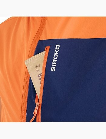 Chaleco ligero cortavientos trail running hombre hombre zegama