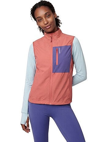 Chaleco ligero cortavientos trail running mujer mujer zegama-w