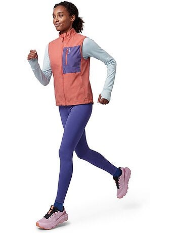 Chaleco ligero cortavientos trail running mujer mujer zegama-w