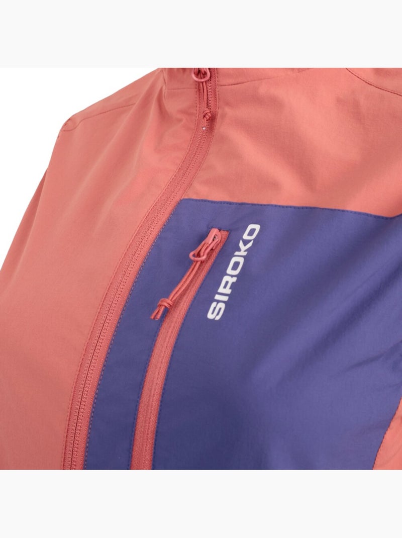 Chaleco ligero cortavientos trail running mujer mujer zegama-w Naranja - Kiabi