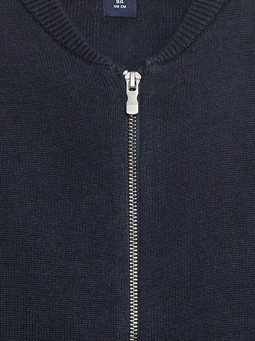 Chaleco liso de algodón - Kiabi