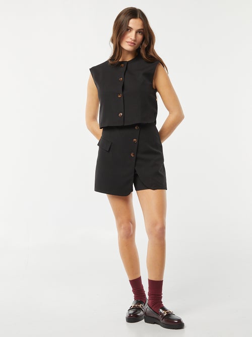 Chaleco liso - Kiabi