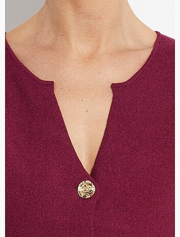 Chaleco peplum con botones metálicos - AFIBEL