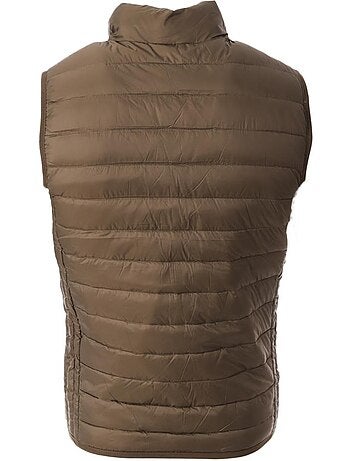 Chaleco plumas hombre schott