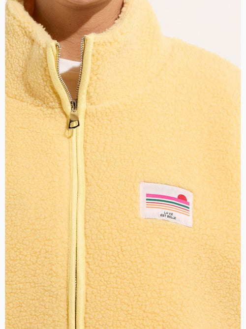 Chaleco polar cálido con cremallera y cuello alto. - AFIBEL - Kiabi Chaleco polar cálido con cremallera y cuello alto. - AFIBEL - Kiabi