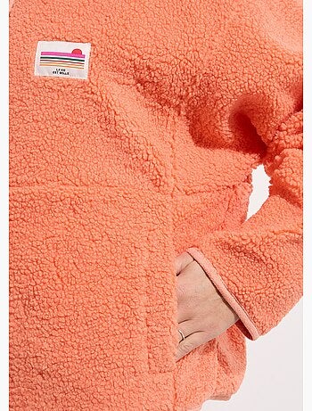 Chaleco polar cálido con cremallera y cuello alto. - AFIBEL