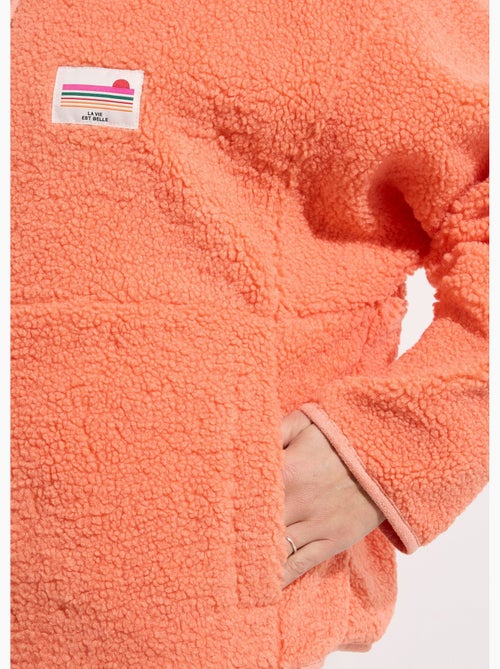 Chaleco polar cálido con cremallera y cuello alto. - AFIBEL - Kiabi Chaleco polar cálido con cremallera y cuello alto. - AFIBEL - Kiabi