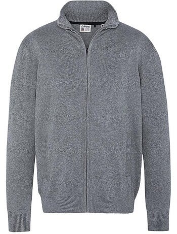 Chaleco Polar Hombre Schott Cremallera