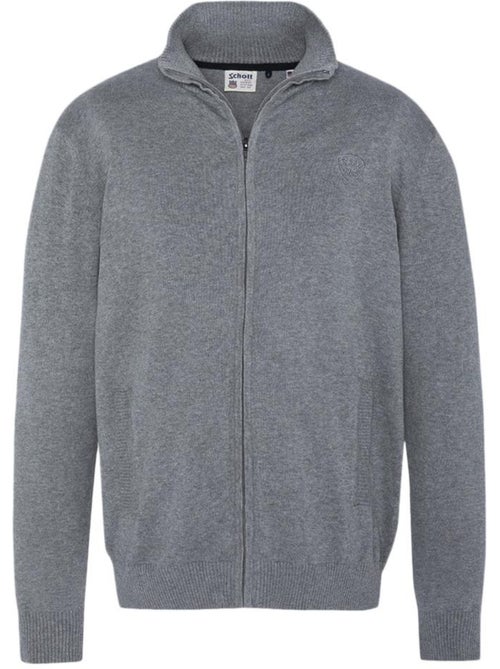 Chaleco Polar Hombre Schott Cremallera - Kiabi
