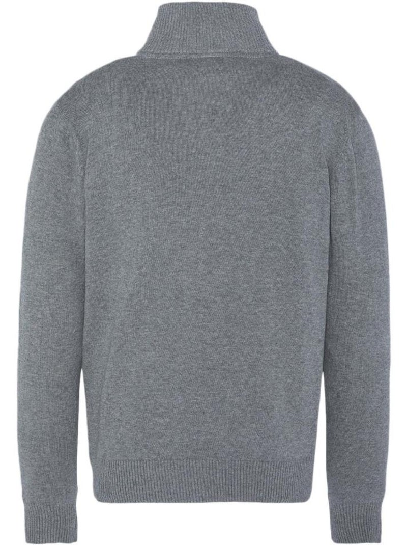 Chaleco Polar Hombre Schott Cremallera Gris plateado - Kiabi