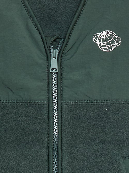 Chaleco polar sin mangas - Kiabi