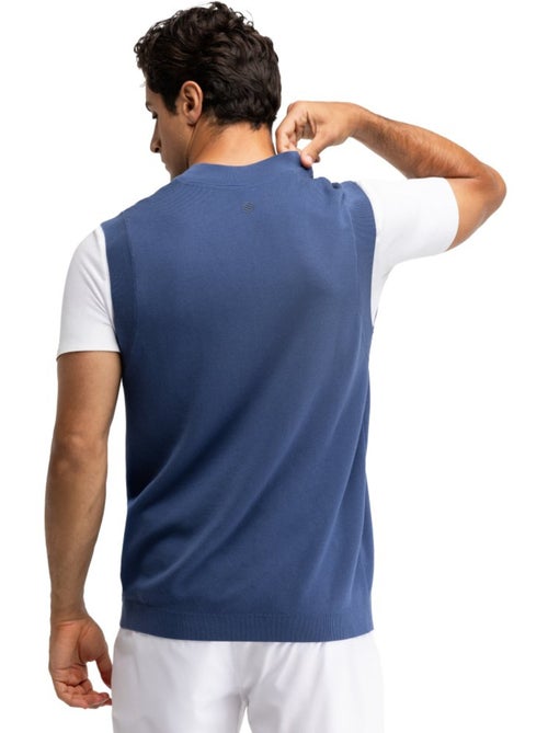 Chaleco punto tenis cuello de pico hombre tenis hombre serve - Kiabi