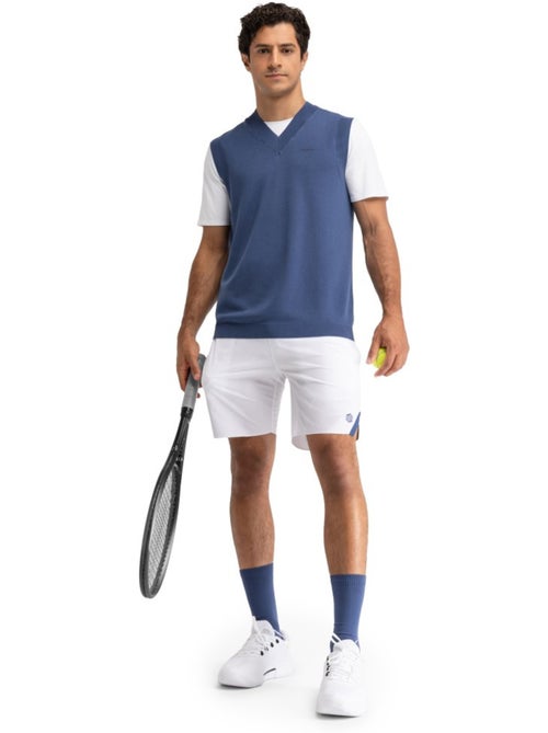 Chaleco punto tenis cuello de pico hombre tenis hombre serve - Kiabi