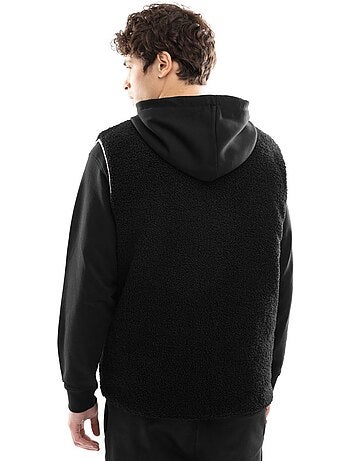 Chaleco reversible de sherpa y acolchado hombre lifestyle hombre tromso
