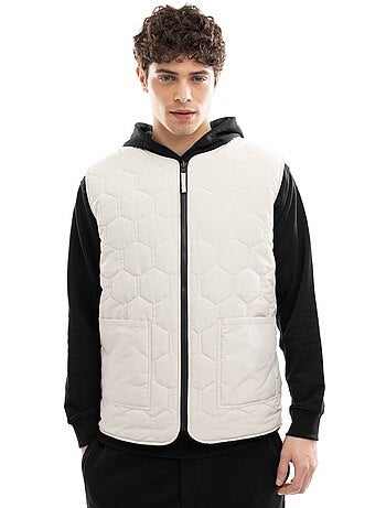 Chaleco reversible de sherpa y acolchado hombre lifestyle hombre tromso