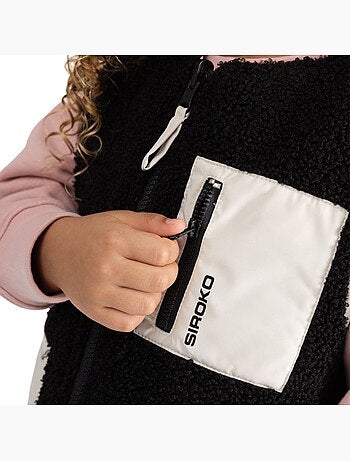 Chaleco reversible de sherpa y acolchado niña lifestyle niños y niñas explore