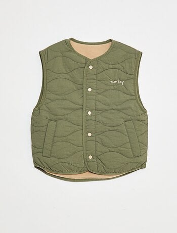 Chaleco reversible