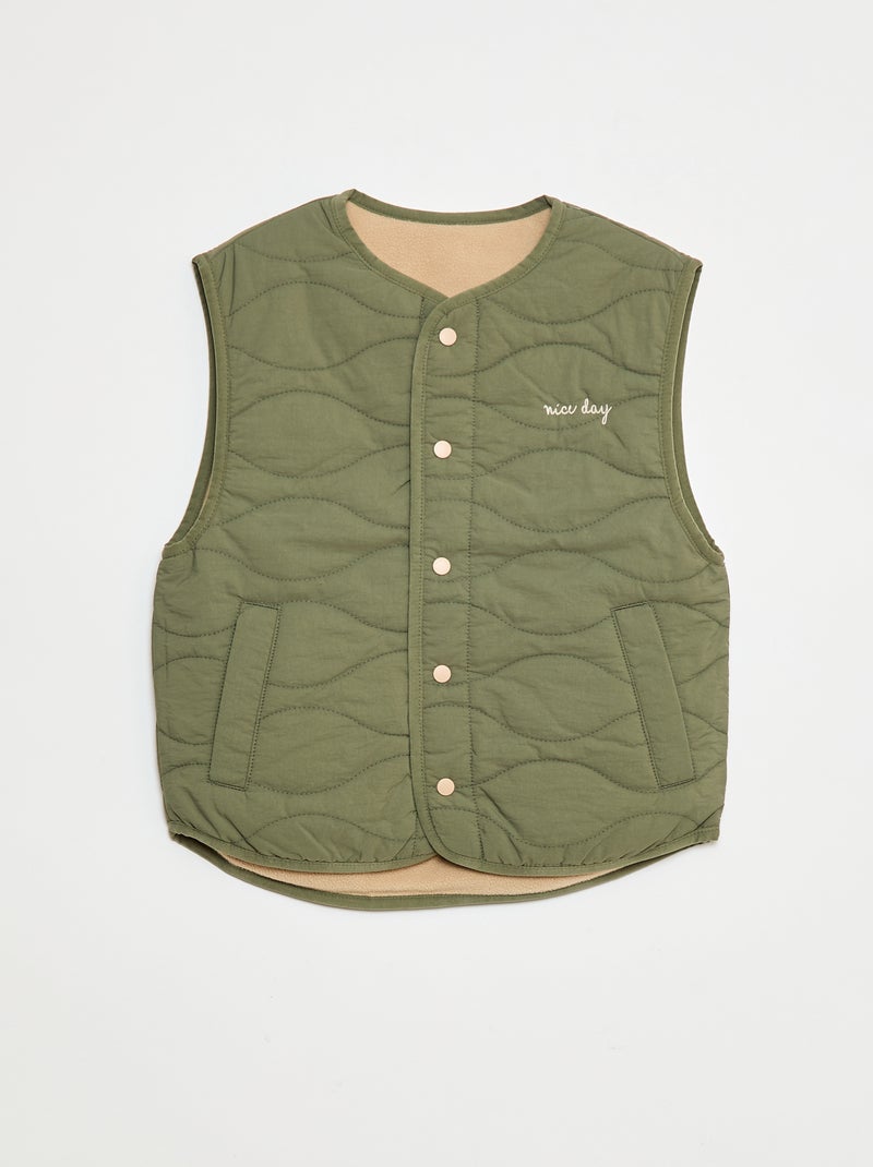 Chaleco reversible Rosa - Kiabi
