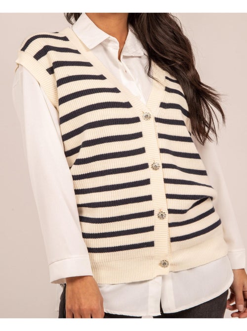 Chaleco sans manche rayures KILISS - Kiabi