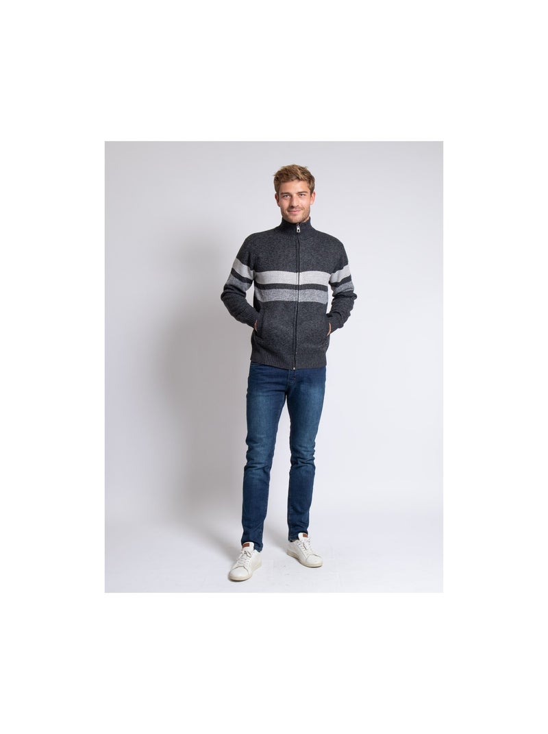 Chaleco sherpa LODADY Gris oscuro - Kiabi