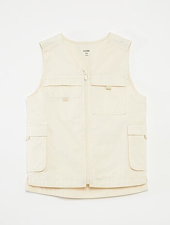 Chaleco sin mangas - colección fácil de poner