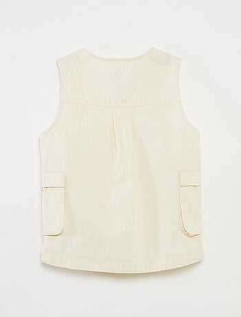 Chaleco sin mangas - colección fácil de poner