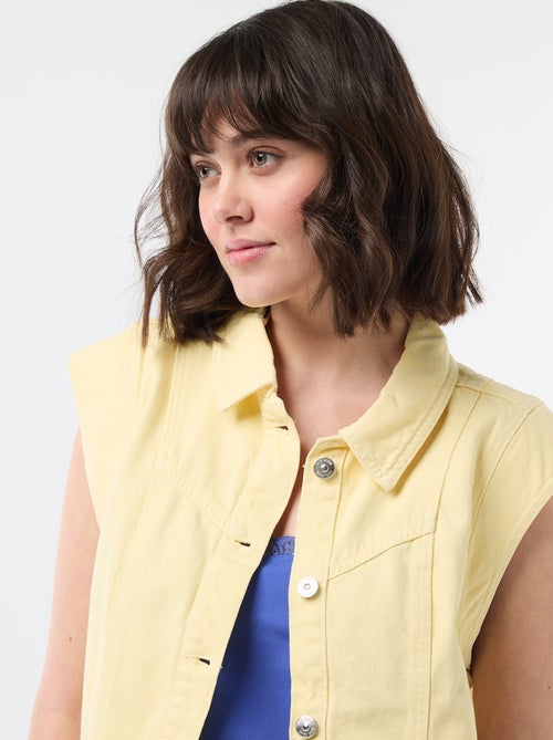 Chaleco sin mangas con estampado de vaca - Kiabi