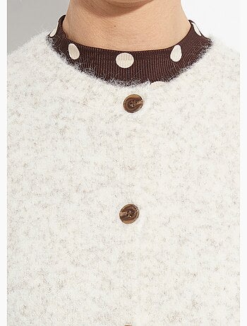 Chaleco sin mangas con lana y alpaca - AFIBEL