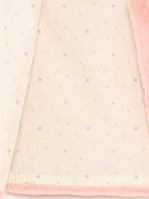 Chaleco sin mangas de imitación de piel - Kiabi