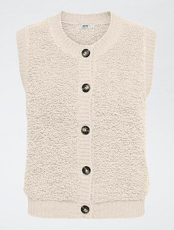 Chaleco sin mangas 'JDY' liso