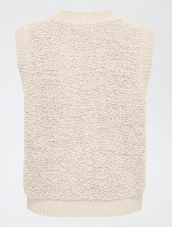 Chaleco sin mangas 'JDY' liso