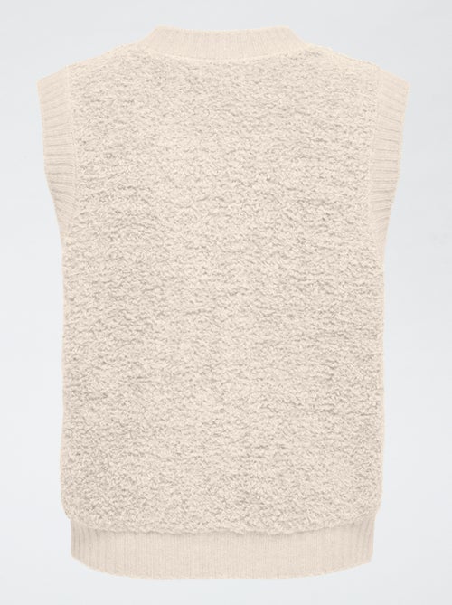 Chaleco sin mangas 'JDY' liso - Kiabi