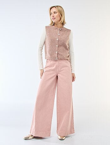 Chaleco sin mangas liso