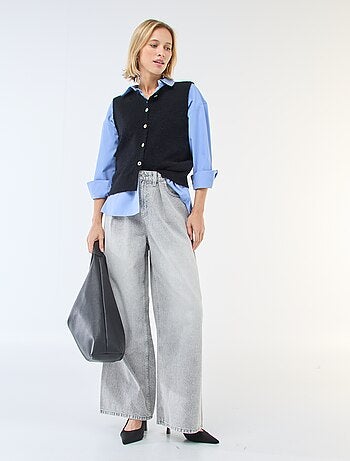 Chaleco sin mangas liso