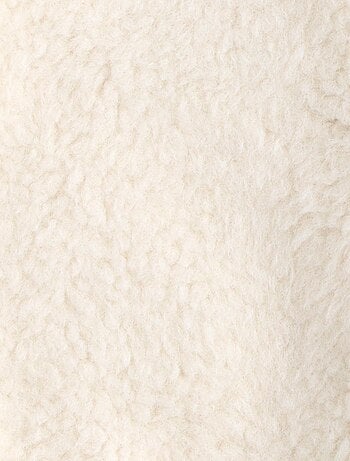 Chaleco sin mangas para bebé en sherpa con interior de gasa de algodón estampado - SAUTHON