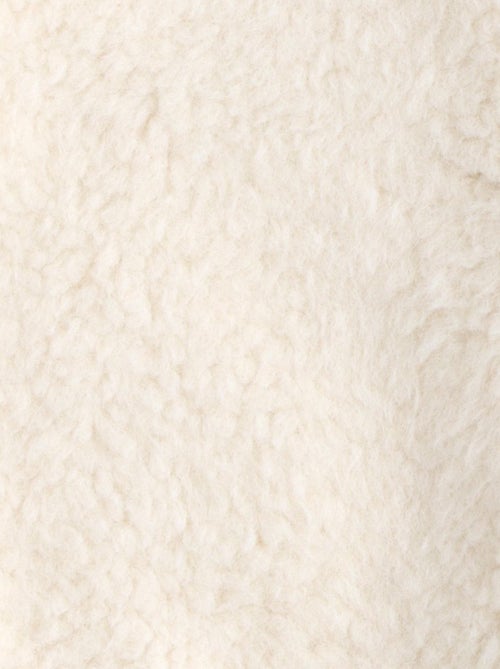 Chaleco sin mangas para bebé en sherpa con interior de gasa de algodón estampado - SAUTHON - Kiabi