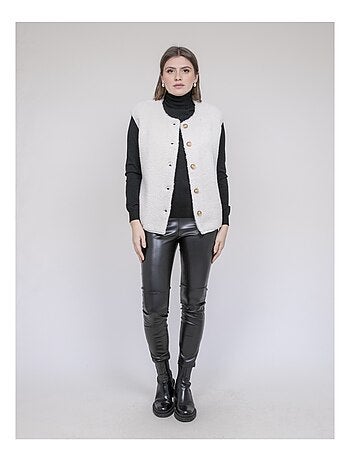 Chaleco sin mangas sherpa UDOLMA