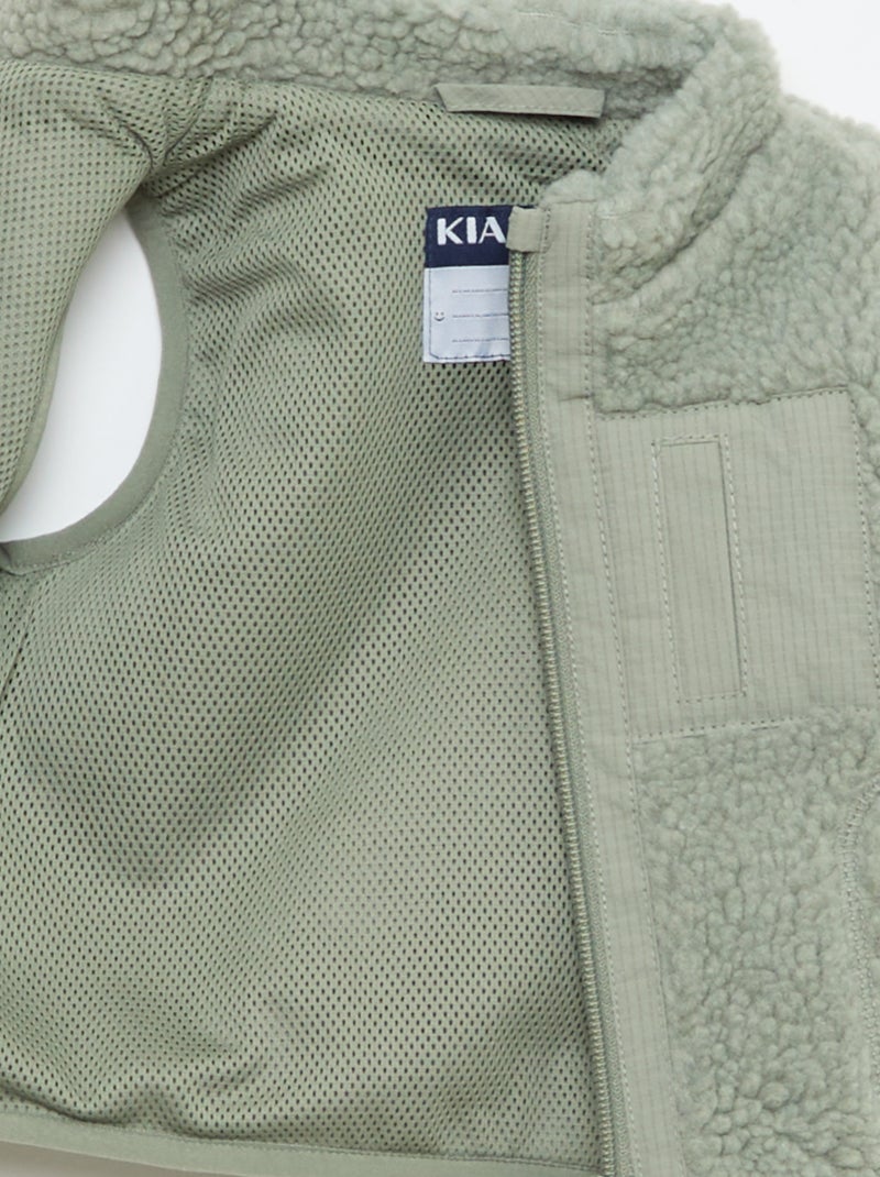 Chaleco sin mangas Verde - Kiabi