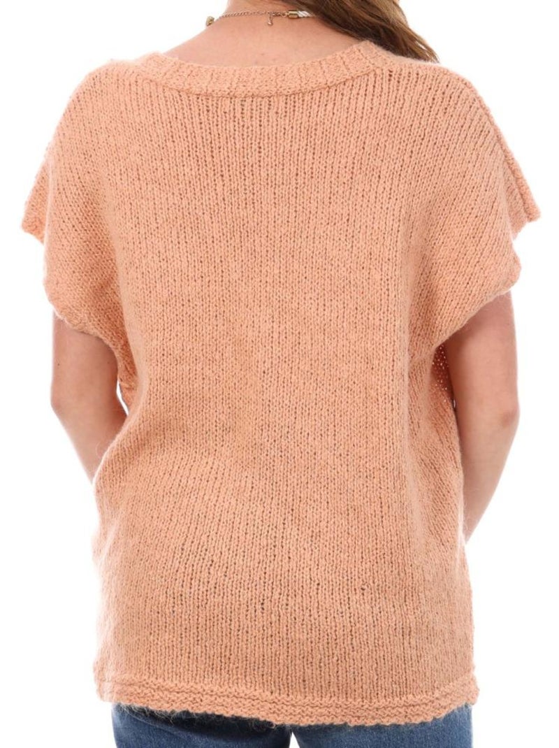 Chaleco Teddy Smith para Mujer Rosa - Kiabi