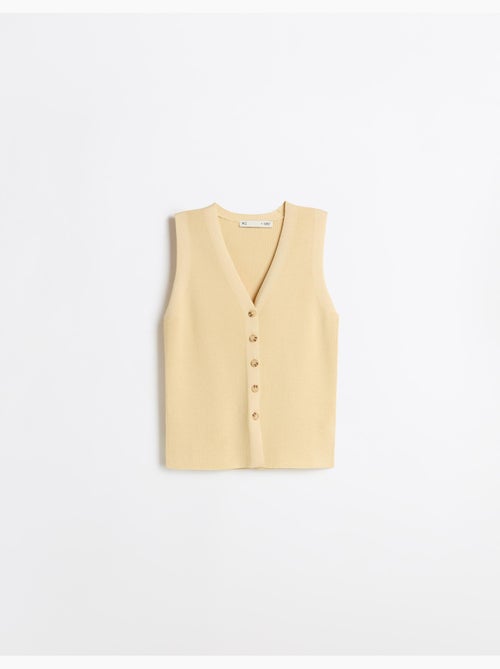 Chaleco tejido, mo fashion - Kiabi