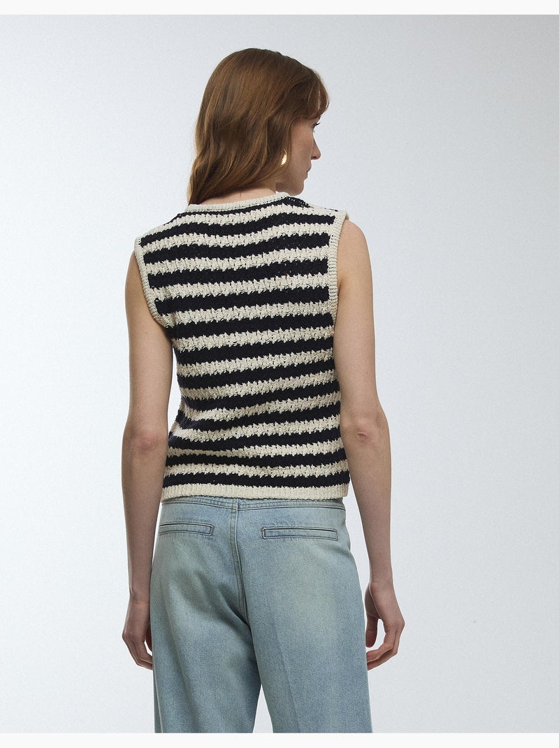 Chaleco tejido, MO Fashion Azul - Kiabi